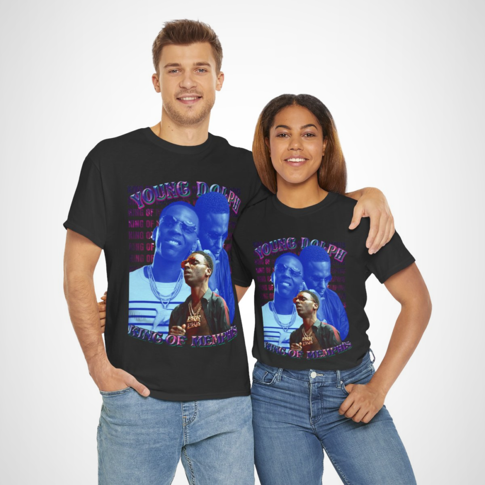 Young Dolph King of Memphis Tribute T-shirt