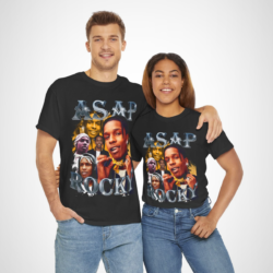 Retro A$AP Rocky T-Shirt featuring vibrant graphics and stylish design