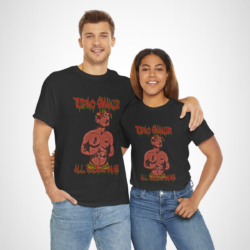 Tupac Shakur All Eyez On Me Art Tee with stylized illustration