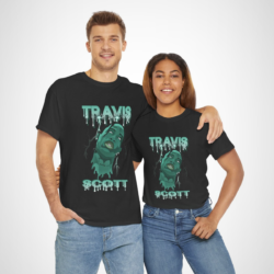 Travis Scott Lightning Graphic Tee with electrifying design and soft fabric