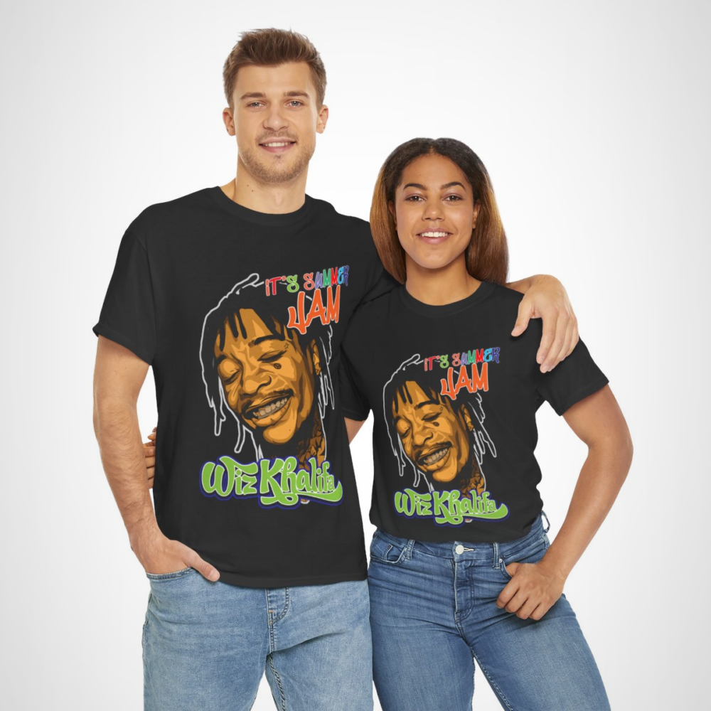 Wiz Khalifa Summer Jam T-Shirt showcasing vibrant design for music lovers