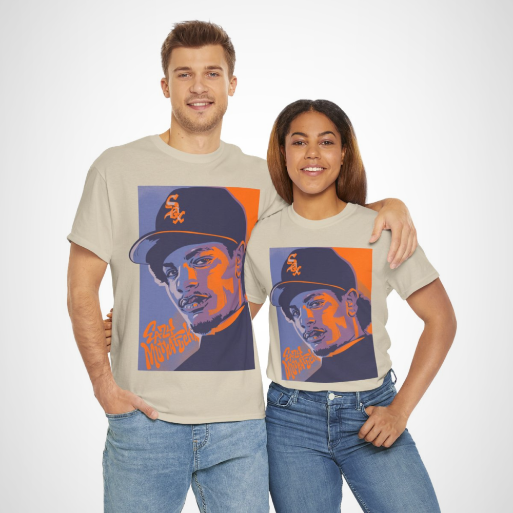 Eazy Muthafucka design graphic t-shirt showcasing urban style