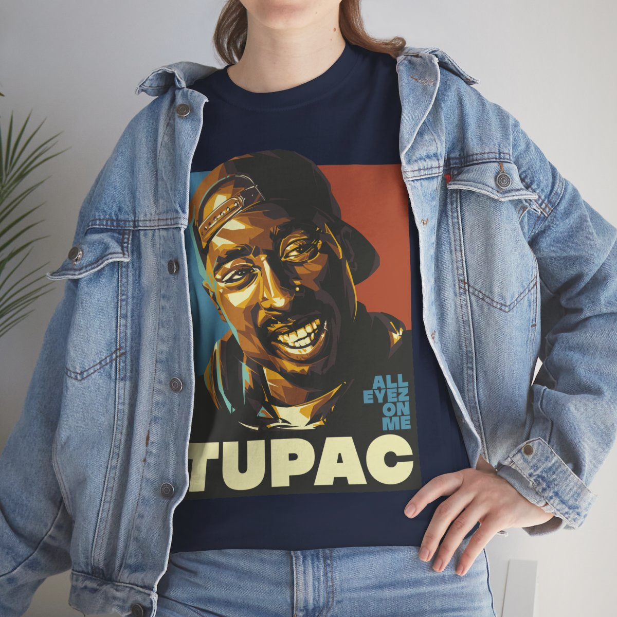 Tupac Shakur All Eyez On Me Graphic Tee, stylish hip-hop shirt for fans