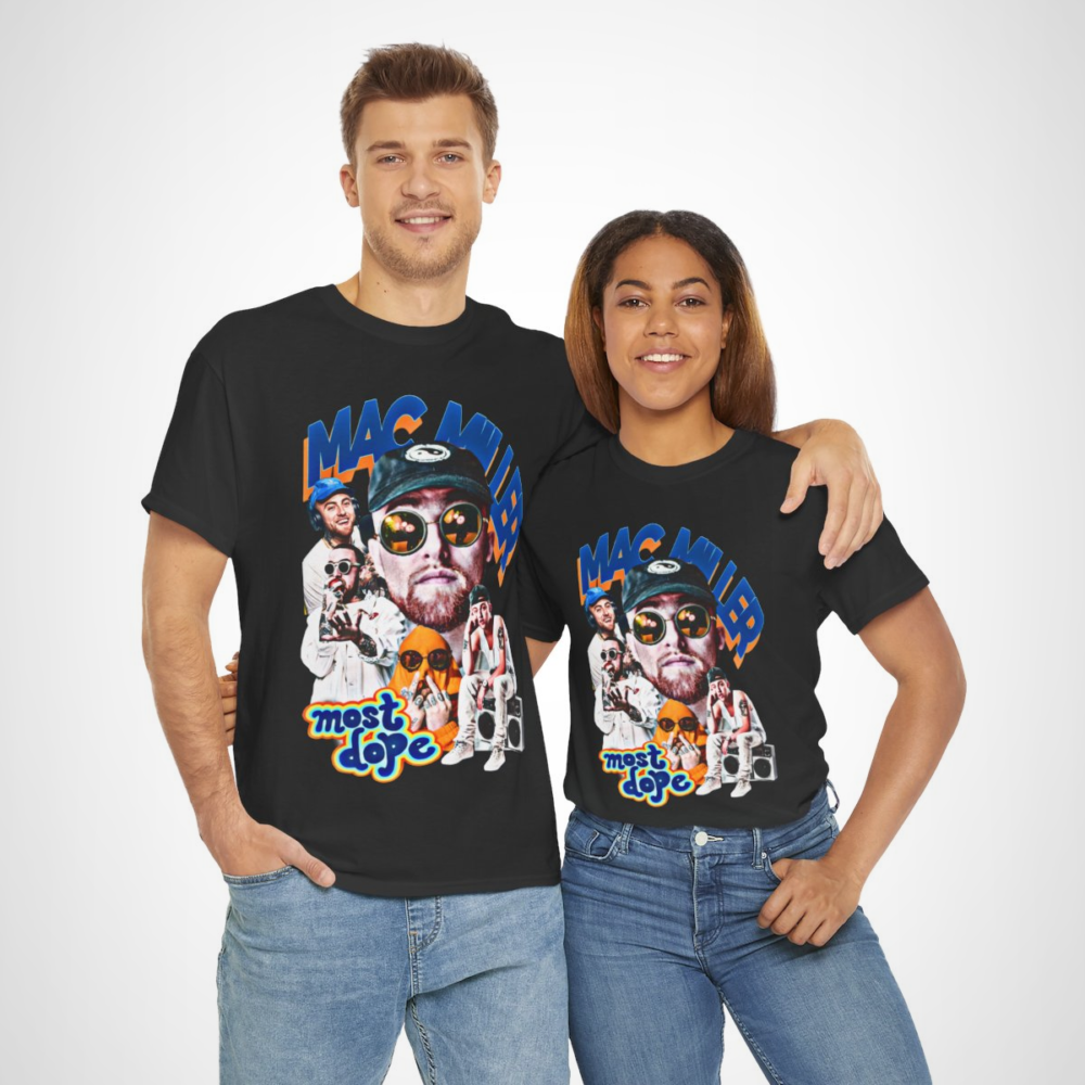 Mac Miller Most Dope Tribute T-Shirt for fans, celebrating hip-hop culture