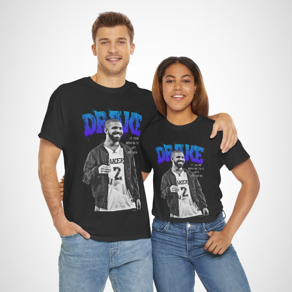 Drake Day Drink T-Shirt featuring bold graphics and fun slogan