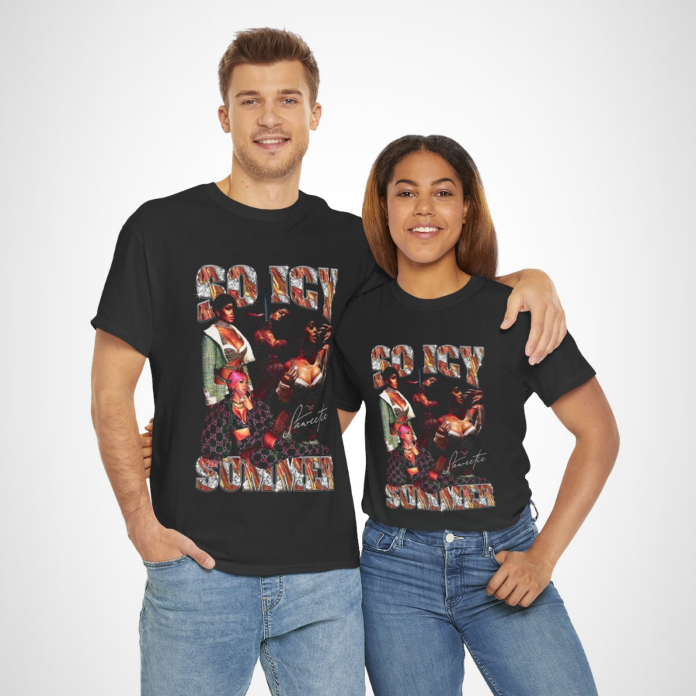 So Icy Summer Glamorous T-Shirt for trendsetters in vibrant colours
