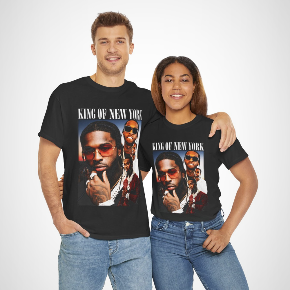 King of New York Hip Hop Legends T-Shirt showcasing iconic artists