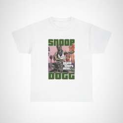 Snoop Dogg Grand Theft Auto V Inspired T-Shirt White colour