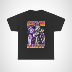 Chris Brown Inspired Breezy Graphic Tee with vibrant visuals celebrating music and style Black colour