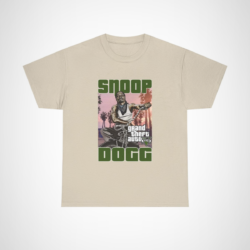 Snoop Dogg Grand Theft Auto V Inspired T-Shirt Sand colour