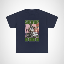 Snoop Dogg Grand Theft Auto V Inspired T-Shirt Navy colour