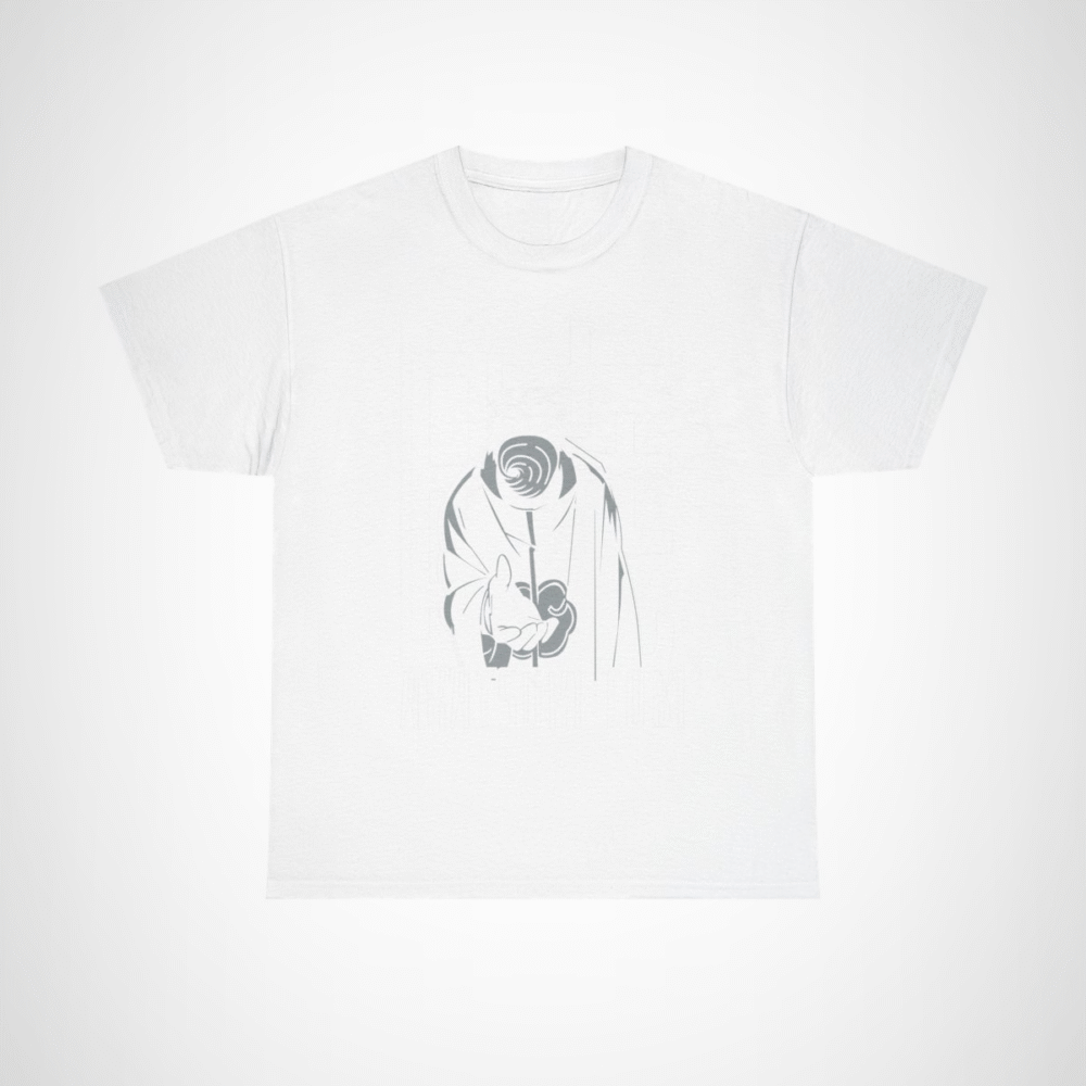 Akatsuki Tobi Ninja Graphic Tee featuring vibrant design White colour