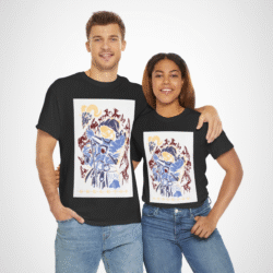 SKELETOR graphic t-shirt showcasing an intense villain design