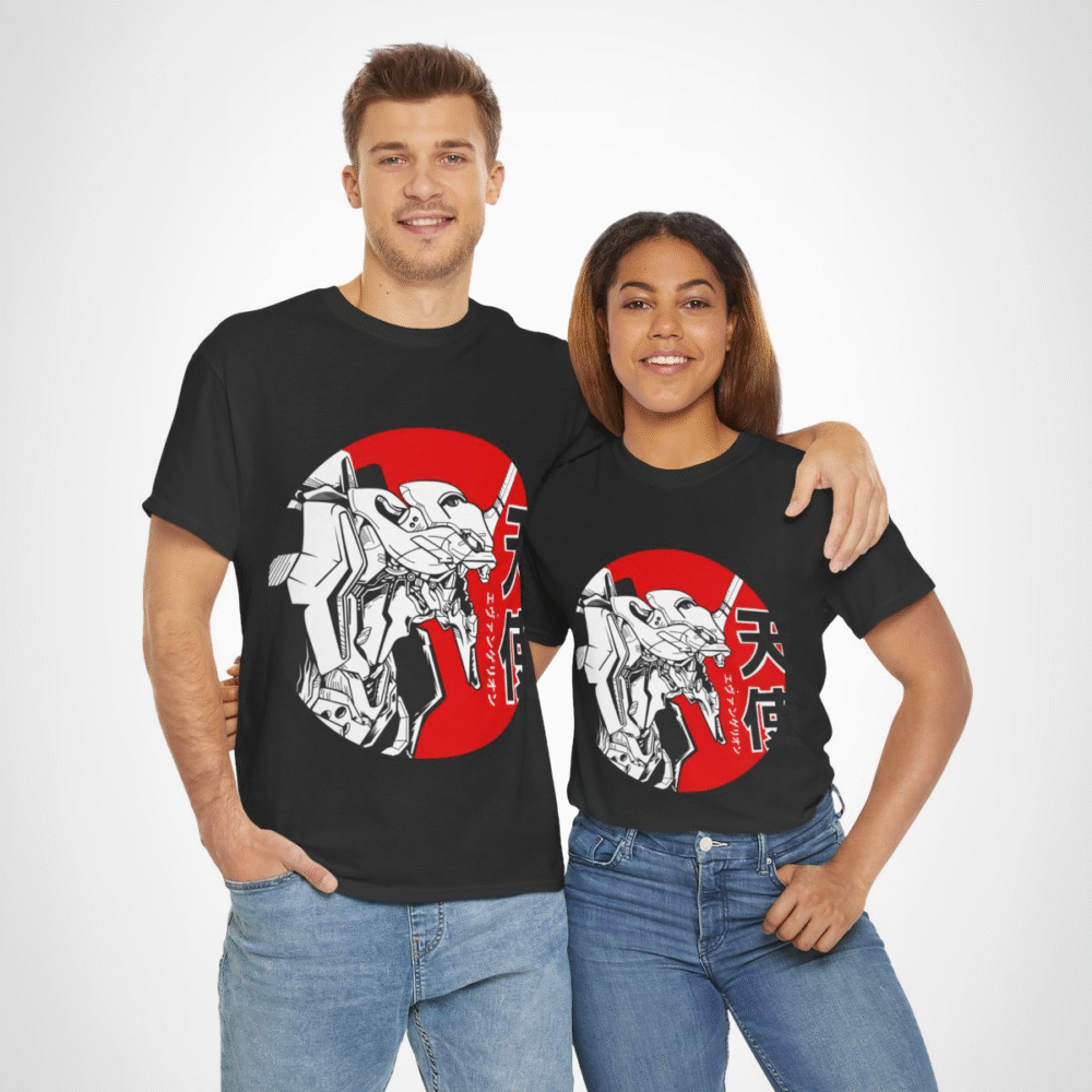 Epic Evangelion Mecha T-Shirt featuring stunning robot illustration