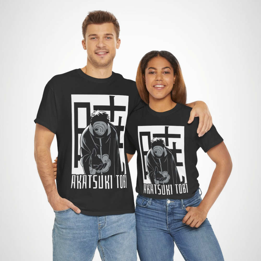 Akatsuki Tobi Ninja Graphic Tee featuring vibrant design