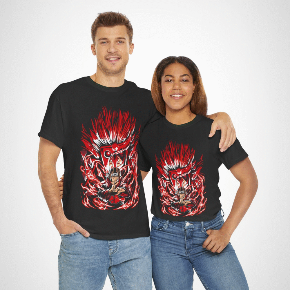 Epic Fire Ninja T-Shirt featuring a powerful ninja and fiery design
