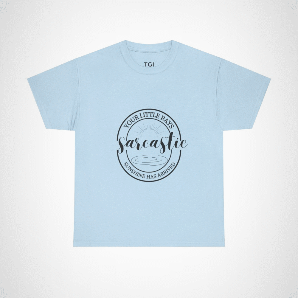 Creative graphic t-shirt for artists showcasing artistic expression Light Blue colour