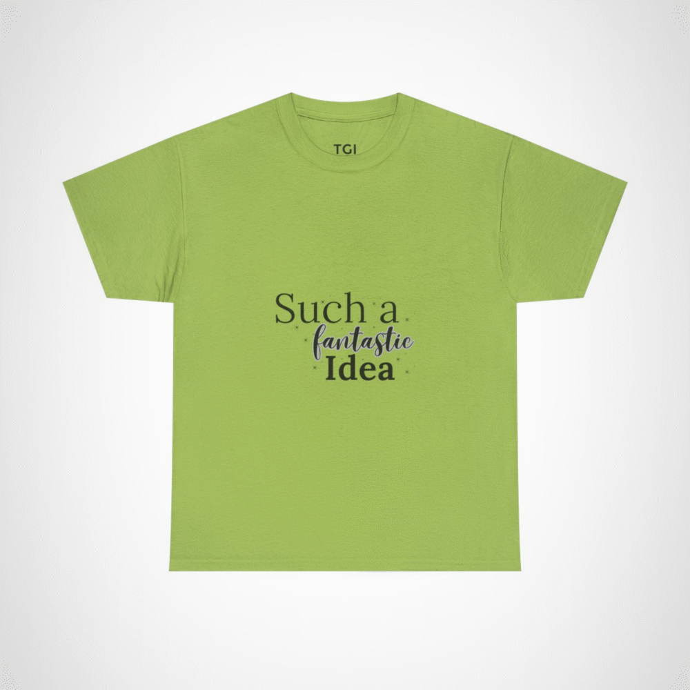 Inspirational 'Stay Fantastic' T-Shirt promoting positivity and good vibes Kiwi colour