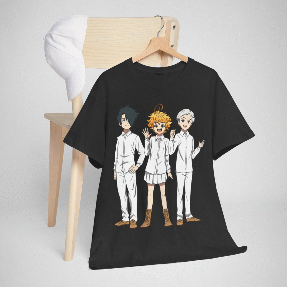 Cute Anime Trio T-Shirt designed for anime lovers