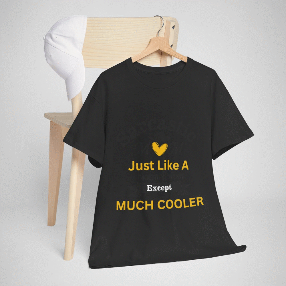 Just Like A Heart Except Much Cooler T-Shirt - playful and unique design