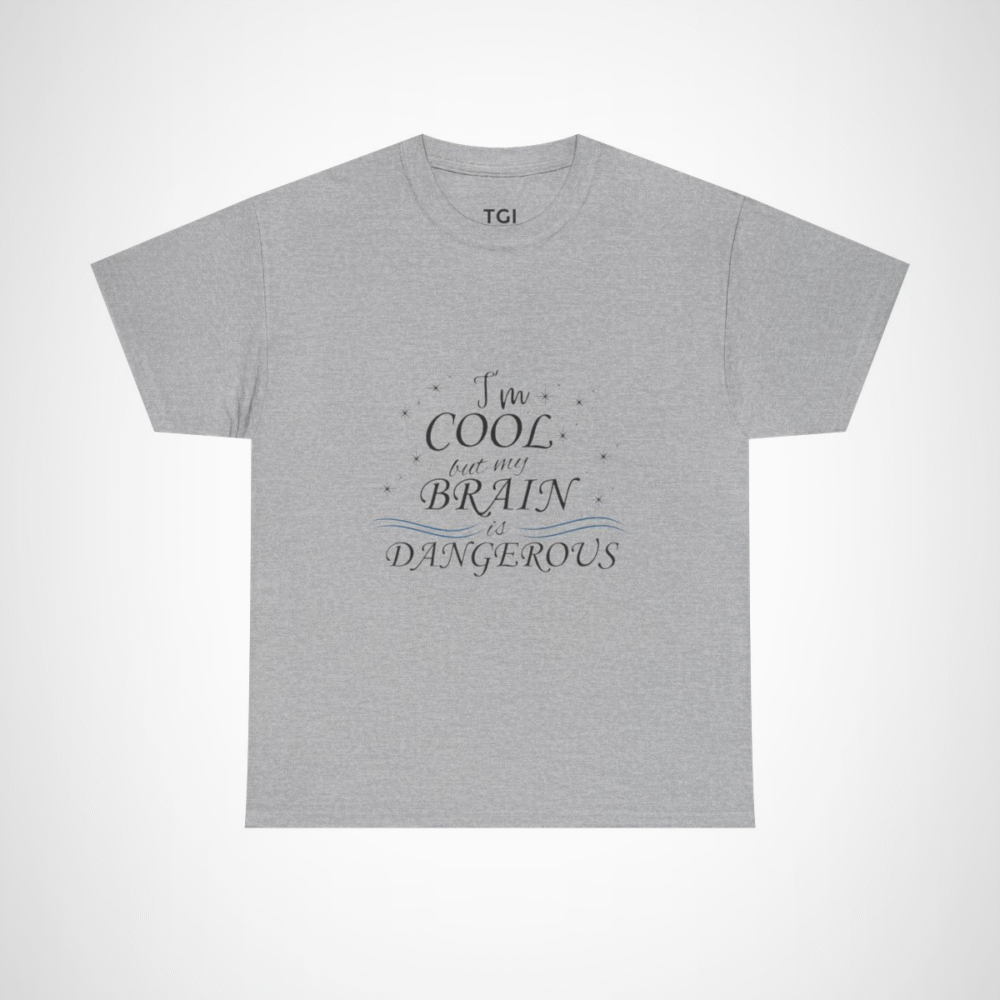 Catch Waves, Not Feelings surfing t-shirt for ocean lovers Sport Grey colour